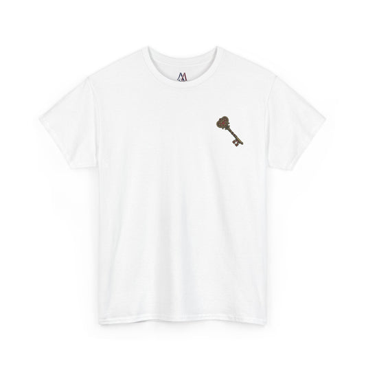 Vintage Key Couple T-Shirt | Matching Lock and Key Set